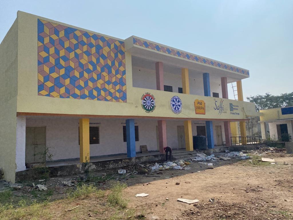 Chirwa School — Construction progress